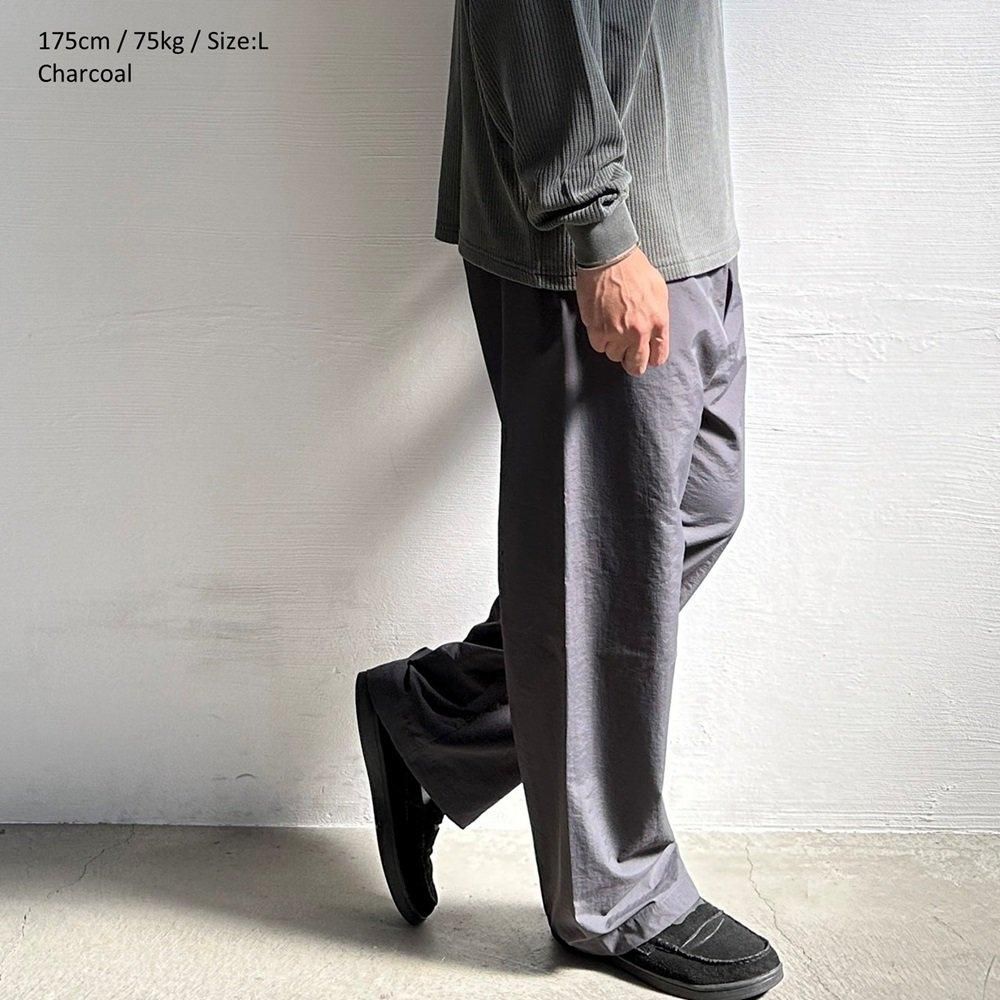 Straight Nylon Pants | SEABEES - DIAMONDHEAD Official Online Store