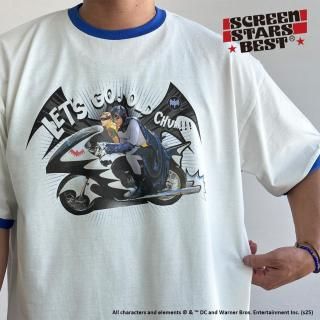 <img class='new_mark_img1' src='https://img.shop-pro.jp/img/new/icons5.gif' style='border:none;display:inline;margin:0px;padding:0px;width:auto;' />BATMAN / Ringer S/S tee 14