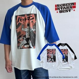 <img class='new_mark_img1' src='https://img.shop-pro.jp/img/new/icons5.gif' style='border:none;display:inline;margin:0px;padding:0px;width:auto;' />BATMAN / Raglan 3/4 tee 16