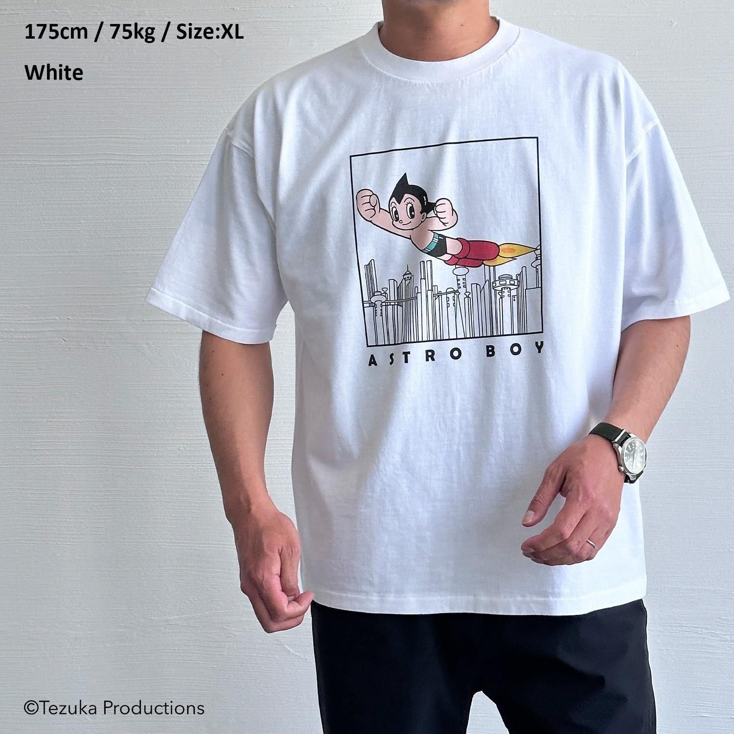 ASTROBOY Tシャツ 90s シングルステッチ　白　M位　鉄腕アトム ASTROBOY Tシャツ 90s シングルステッチ 白 M位 鉄腕アトム