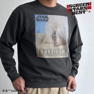 <img class='new_mark_img1' src='https://img.shop-pro.jp/img/new/icons1.gif' style='border:none;display:inline;margin:0px;padding:0px;width:auto;' />『スター・ウォーズ』/ sweatshirt (04D) プリントスウェットシャツ コラボアイテム