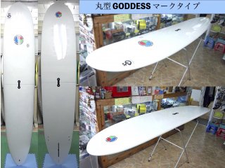 ゴッデス（GODDESS） サーフボード ファンボード 7.4ft