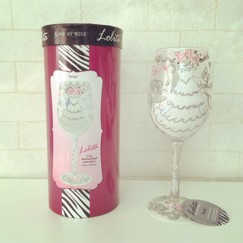 Lolita Bride Wine Glass