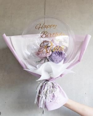 青木様】1/5大阪 会場直送 時間指定有 卓上バルーン 楽屋花 祝花