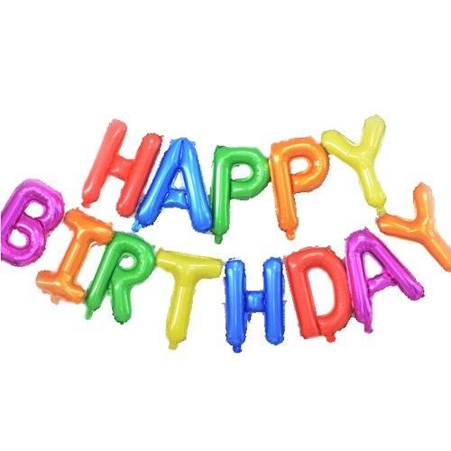 バルーン】34cm HAPPY BIRTHDAY ハッピーバースデー 文字