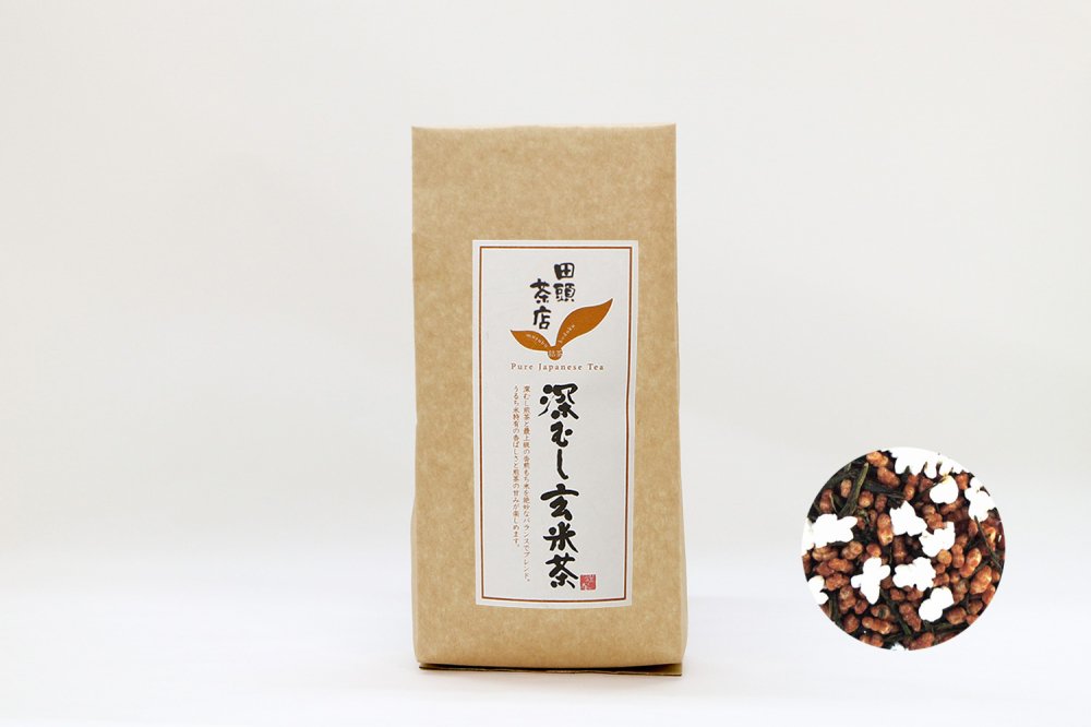 深むし玄米茶150g（茶葉） - 深蒸し茶や日本茶の通販・お取り寄せ