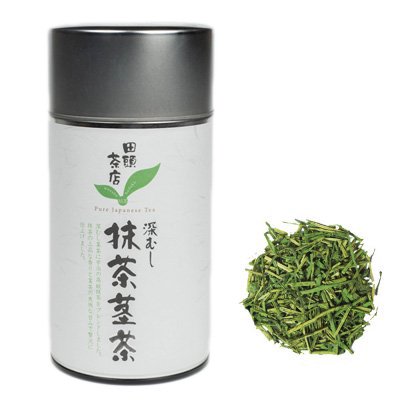 抹茶茎茶 150g（茶葉缶入り） - 深蒸し茶や日本茶の通販・お 