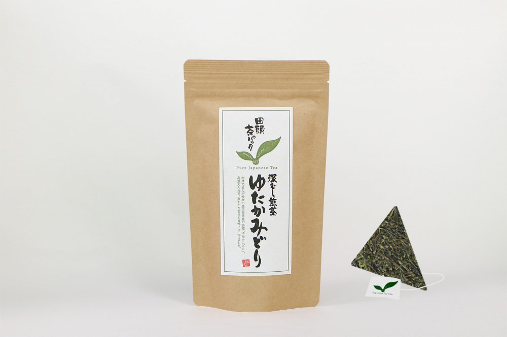 深むし煎茶ゆたかみどり（ティーバッグ） - 深蒸し茶や日本茶の通販・お取り寄せ【田頭茶舗/田頭茶店】抹茶・スイーツもおすすめ！