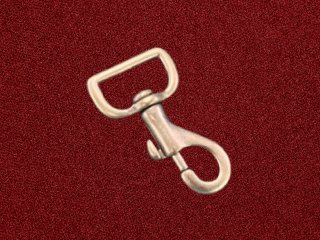真鍮鋳物ナスカン（フック） - 真鍮館 - バッグ・雑貨・財布・小物等に使用する真鍮を中心とした付属金具のネットショップ