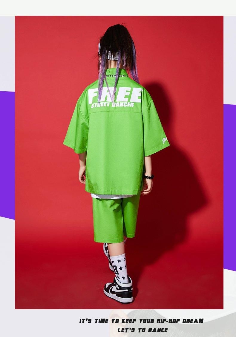 ダンくん　S-WEARセットアップ ヒップホップ 衣装 キッズダンス衣装 セットアップ 子供ダンス服