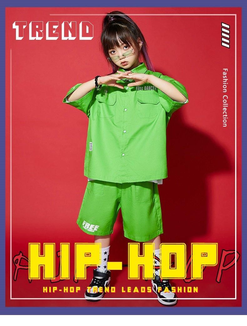 キッズダンス衣装 ヒップホップ 衣装 セットアップ 子供ダンス服