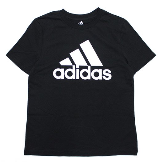 adidas】パフォーマンスロゴ 半袖Tシャツ (100-130cm) BK