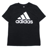 【adidas】パフォーマンスロゴ 半袖Tシャツ (100-130cm) BK