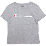 【Champion】US規格 ロゴ 半袖Tシャツ (96-122cm) GY