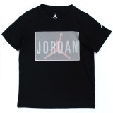 【JORDAN】BOXバーロゴ  Tシャツ (96-122cm) BK