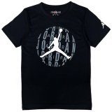【JORDAN】サークルジャンプマン グラフィック Tシャツ (128-170cm) BK
