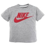 【NIKE】 フューチュラ 半袖Tシャツ (80-122cm) GY/RD