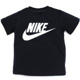 【NIKE】フューチュラ 半袖Tシャツ (85-122cm)  BK/WH