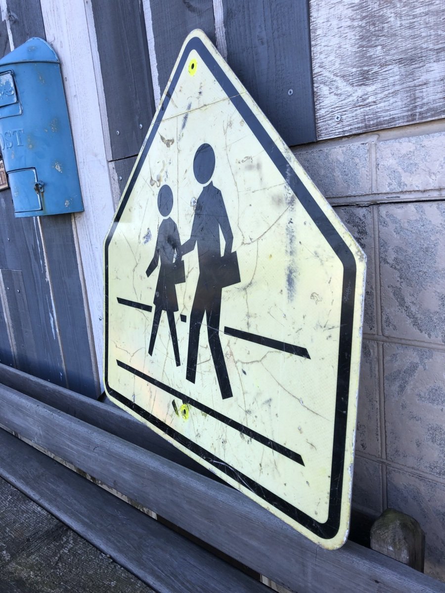 アメリカ ビンテージ 看板 オブジェ インテリア サイン 道路標識 
