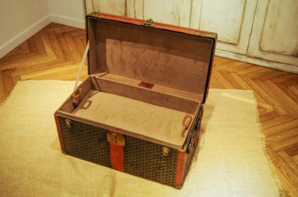 GOYARD ゴヤール アンティーク 本物 トラベルケース トランク 旅行バッグ- Vintage & Antique Shop HANT