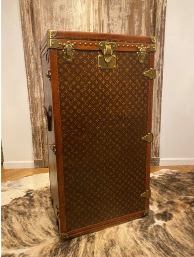 LouisVuitton ルイヴィトン アンティーク 本物 衣装ケース ブランド- Vintage & Antique Shop HANT