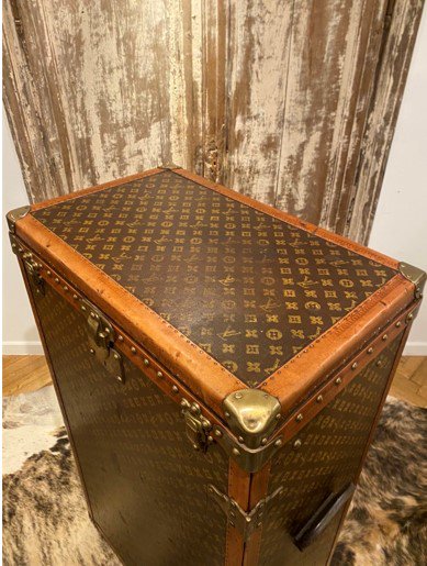 LouisVuitton ルイヴィトン アンティーク 本物 衣装ケース ブランド- Vintage & Antique Shop HANT