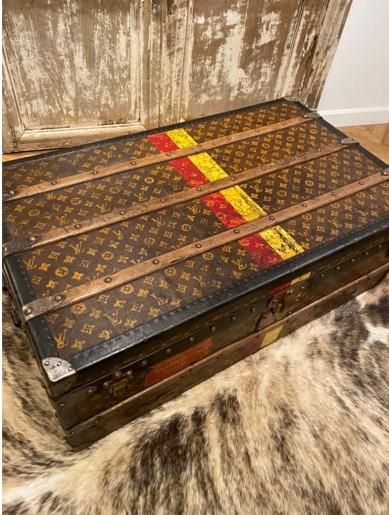LouisVuitton ルイヴィトン アンティーク 本物 スーツケース
