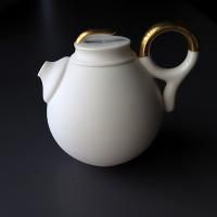 必読　未使用　安藤良輔さん　４点セット　金彩　銀彩　皿　カップ 湯呑み　作家　器 安藤 良輔 - queen and the chair