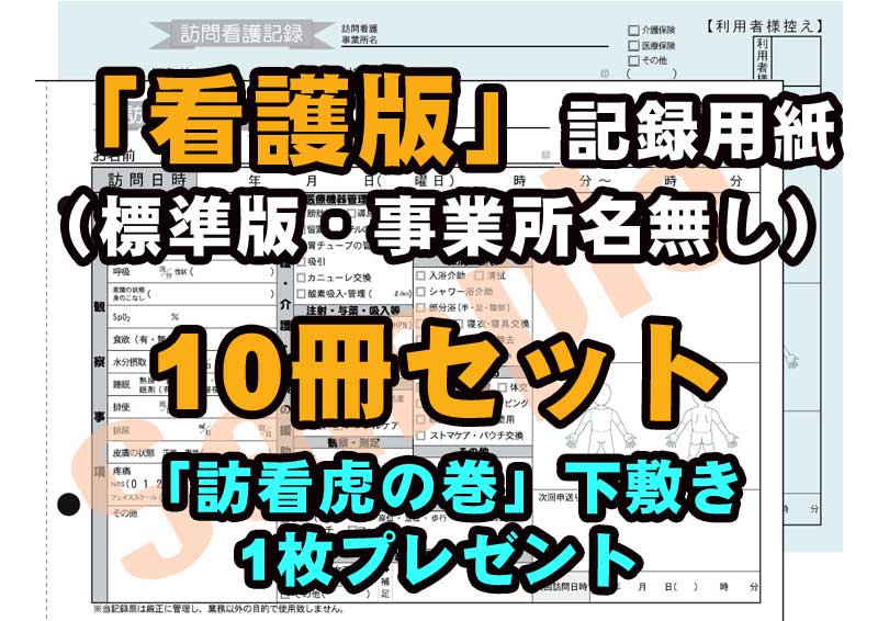 シエロの記録用紙／訪問看護