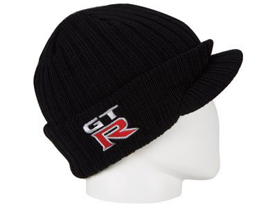 欧州日産純正 GT-R ハンチング帽(ツバ付きニットキャップ) - パーツモアズ