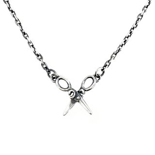 Scissors necklace