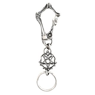 Pentagram key chain