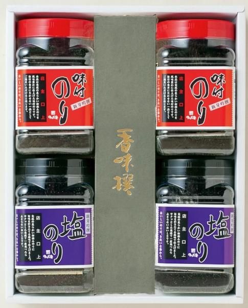 味付のり・塩のり4本入詰合せ(