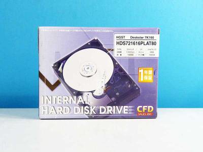 HDS721616PLAT80 日立GST 160GB 3.5インチ/IDE/7200rpm Deskstar 7K160