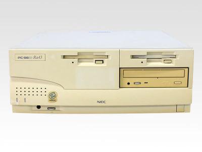 PC-9821Ra43/DZ NEC Celeron 433MHz/32MB メモリ/8GB 固定ディスク/CD