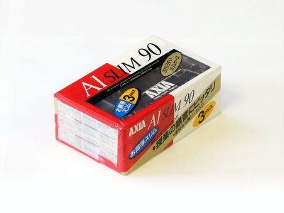 A1 SLIM 90 AXIA/富士フイルム コンパクトカセット 90分 3巻セット TYPE I/NORMAL POSITION【未開封品】 -  プリンター、サーバー、セキュリティは「アールデバイス」