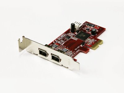 IEEE1394-PCIe 玄人志向 TI XIO2200搭載 IEEE1394a(OHCI)x2 インターフェースボード【中古】 -  プリンター、サーバー、セキュリティは「アールデバイス」