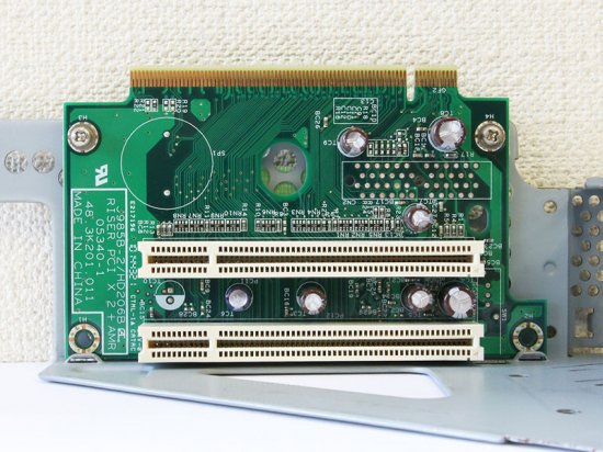 J985B-2/HD206B 富士通 ESPRIMO D550等用 拡張スロットライザーカード PCIバス x2【中古】 -  プリンター、サーバー、セキュリティは「アールデバイス」