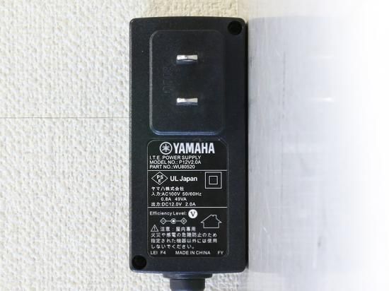 WU80520 YAMAHA NVR500等用 ACアダプタ DC12V/2.0A I.T.E P12V2