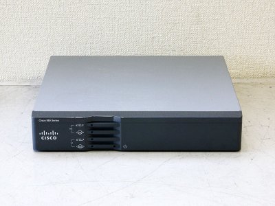 Cisco 867VAE-K9 V02 Cisco Systems サービス統合型ルータ ACアダプタ欠品/初期化済み【中古】 -  プリンター、サーバー、セキュリティは「アールデバイス」