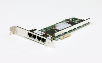 0R519P DELL 4ポート 1000BASE-T イーサネットアダプタ PCI Express x4 Broadcom 5709C  CNA【中古】 - プリンター、サーバー、セキュリティは「アールデバイス」