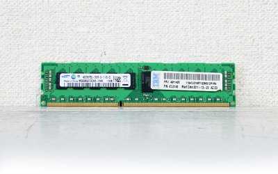 49Y1425 IBM 4GB DDR3-1333 PC3L-10600 ECC Registered 1.35V 240pin SAMSUNG  M393B5273CH0-YH9【中古】 - プリンター、サーバー、セキュリティは「アールデバイス」
