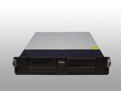 DELL PowerVault 114X LTO4 Ultrium テープドライブ 2U ラックマウント型 800GB SAS  LTO-4ドライブ×1【中古】 - プリンター、サーバー、セキュリティは「アールデバイス」