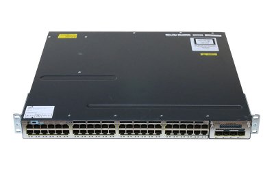 Cisco Systems Catalyst 3750-X シリーズスイッチ WS-C3750X-48T-L V03 電源ユニット *2/C3KX-NM -10G搭載 初期化済み【中古】 - プリンター、サーバー、セキュリティは「アールデバイス」