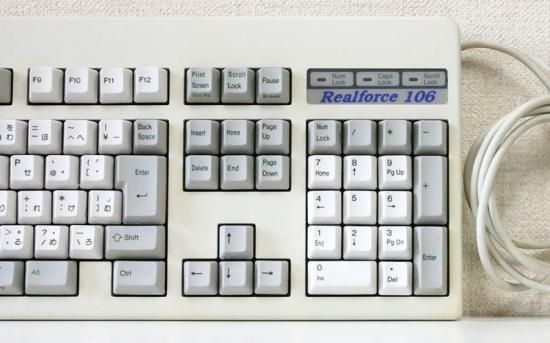 LA0100 REALFORCE106 東プレ 日本語106キーボード(JIS配列) 静電容量無 