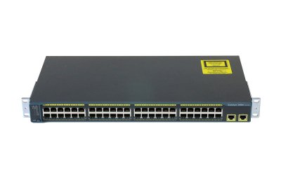 Cisco Systems Catalyst 2960シリーズ WS-C2960-48TT-L V08 Ver 12.2(50)SE4 初期化済み【中古】  - プリンター、サーバー、セキュリティは「アールデバイス」