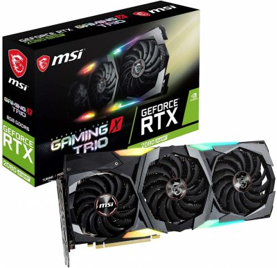 MSI GeForce RTX 2080 SUPER GAMING X TRIO グラフィックスボード ...