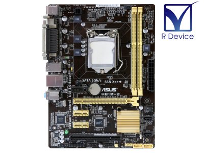 H81M-C ASUSTeK Computer Micro-ATX マザーボード Intel H81/LGA1150【中古】 -  プリンター、サーバー、セキュリティは「アールデバイス」