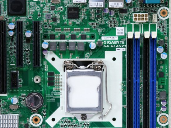 GIGA-BYTE GA-6LASV1 rev. 2.0 NEC Express5800/GT110g 等用 マザーボード Intel  C224/LGA1150【中古マザーボード】 - プリンター、サーバー、セキュリティは「アールデバイス」