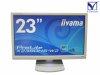 iiyama ProLite X2380HS-W2 23インチ IPSパネル＋ホワイトLEDバックライト ワイド液晶ディスプレイ フルHD HDMI/D-Sub/DVI-D【中古】